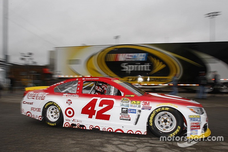 Larson tops first Cup practice at Dover