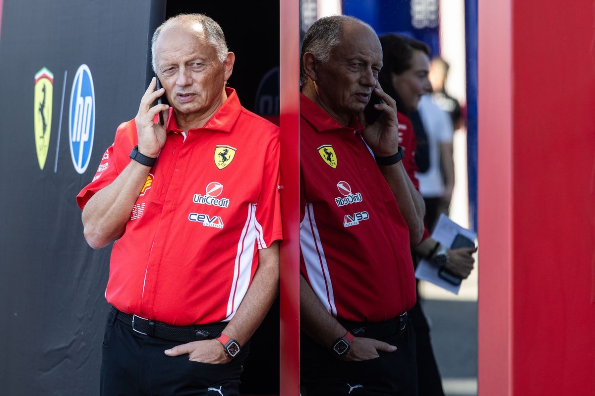 Vasseur se defiende: "Mi tarea es proteger a Ferrari y he pedido lo mismo a los pilotos"
