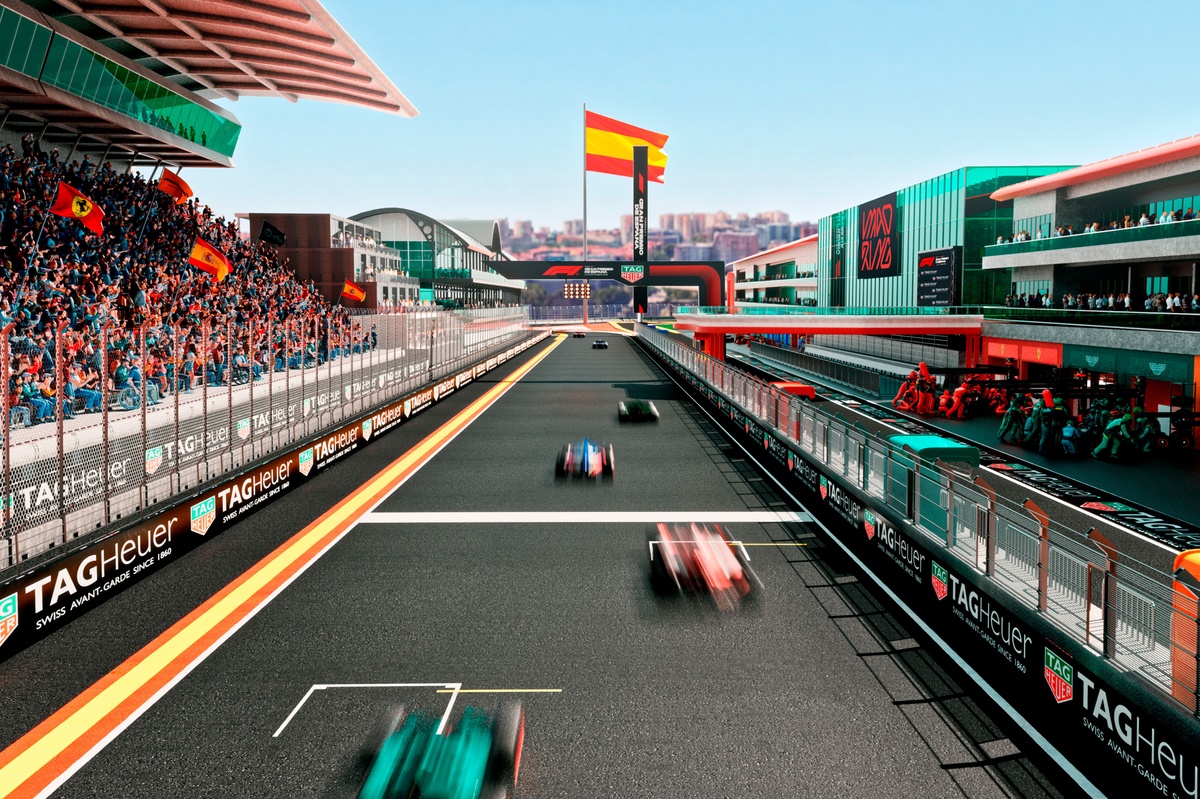 ¡Así será Madring! Primeros renders del GP de España de F1 2026