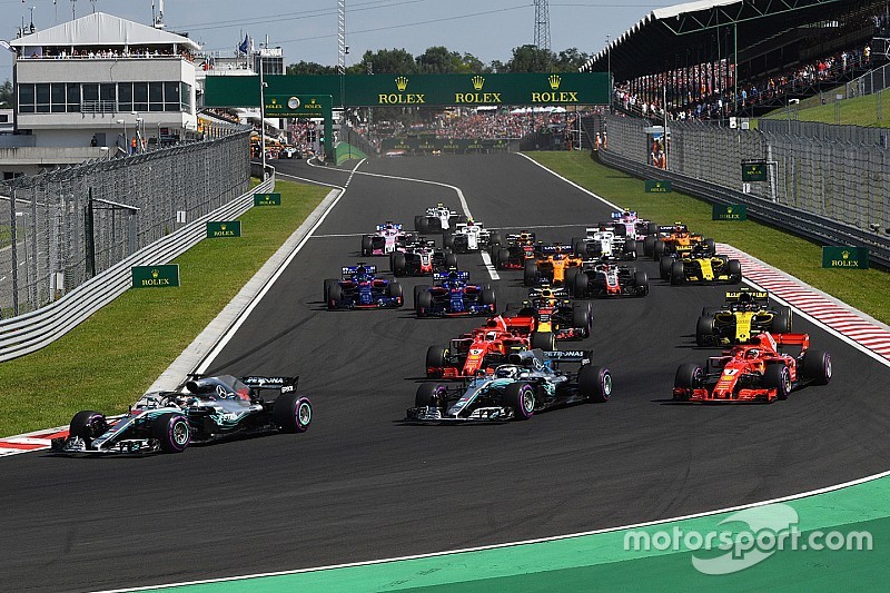 GP Hongaria: Hamilton dominan, Vettel-Bottas tabrakan