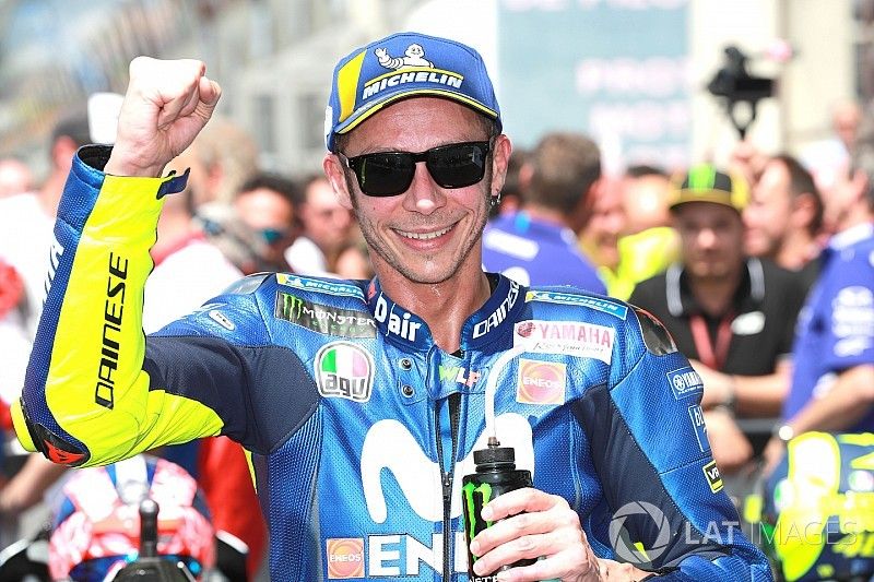 Third place Valentino Rossi, Yamaha Factory Racing