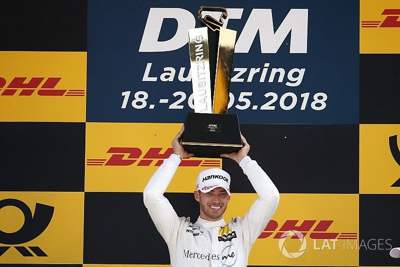 Podio: ganador de la carrera Edoardo Mortara, Mercedes-AMG Team HWA