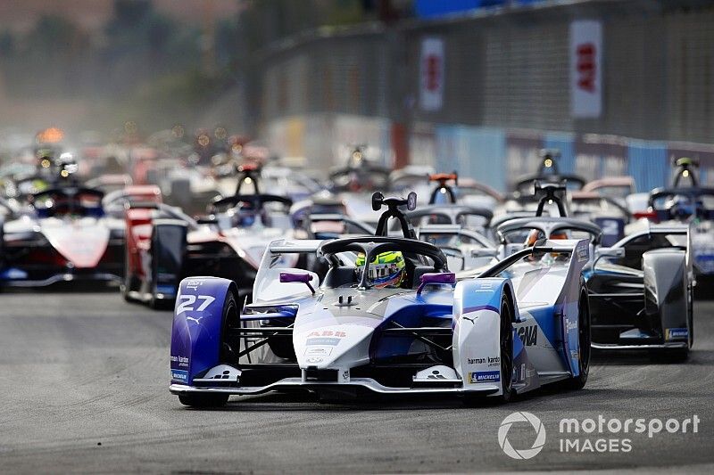 Alexander Sims, BMW I Andretti Motorsports, BMW iFE.20, al inicio