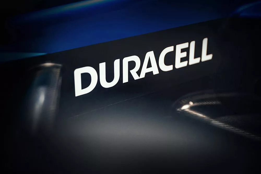 Duracell patrocinador de Williams