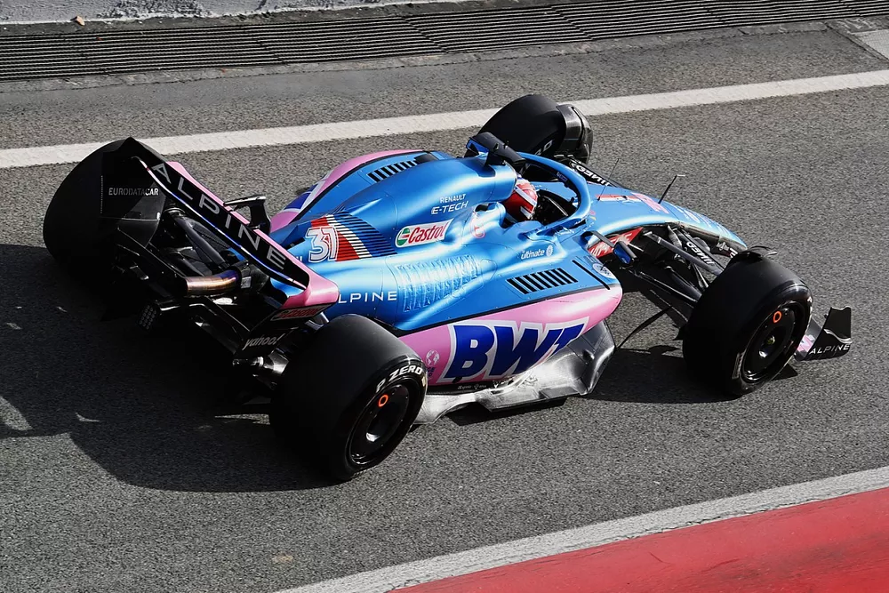 Esteban Ocon, Alpine A522