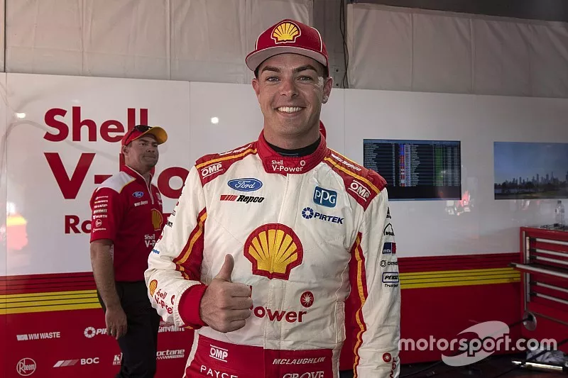 Polesitter Scott McLaughlin, DJR Team Penske