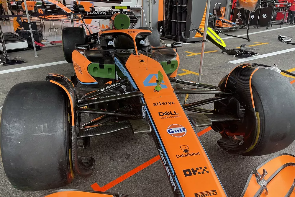 McLaren MCL36 technical detail