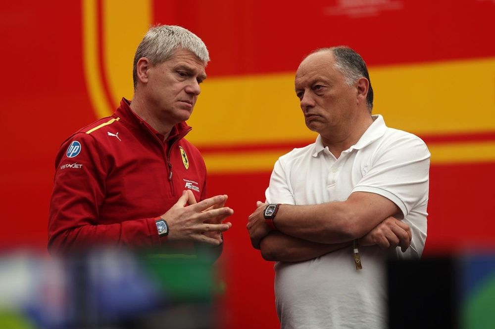 Antonello Coletta y Frederic Vasseur