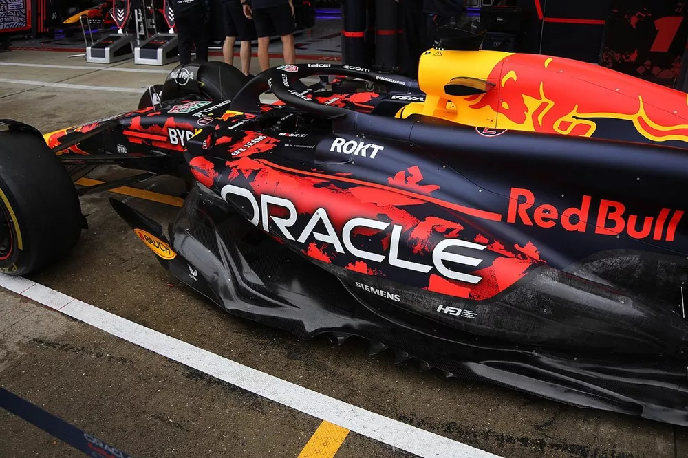 Dettaglio tecnico della Red Bull Racing RB20