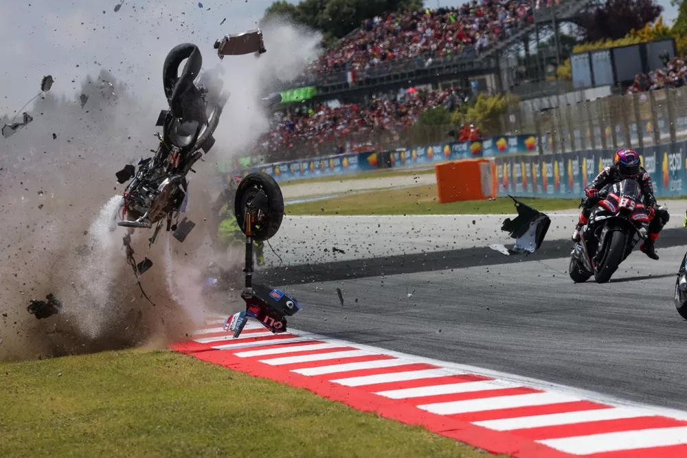 El accidente de Alex M&aacute;rquez, Gresini Racing