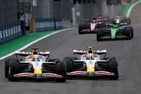 Hadjar se disculpó de inmediato con Lawson por el choque en Brasil