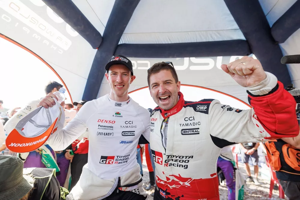 Elfyn Evans, Scott Martin, Toyota Gazoo Racing WRT Toyota GR Yaris Rally1
