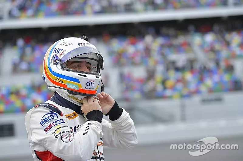 #23 United Autosports Ligier LMP2, P:  Fernando Alonso