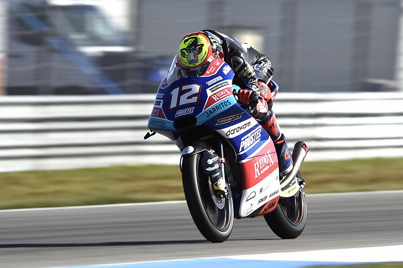 Assen, Libere 3: Bezzecchi si prende la vetta davanti a Canet, bene anche Bastianini e Dalla Porta