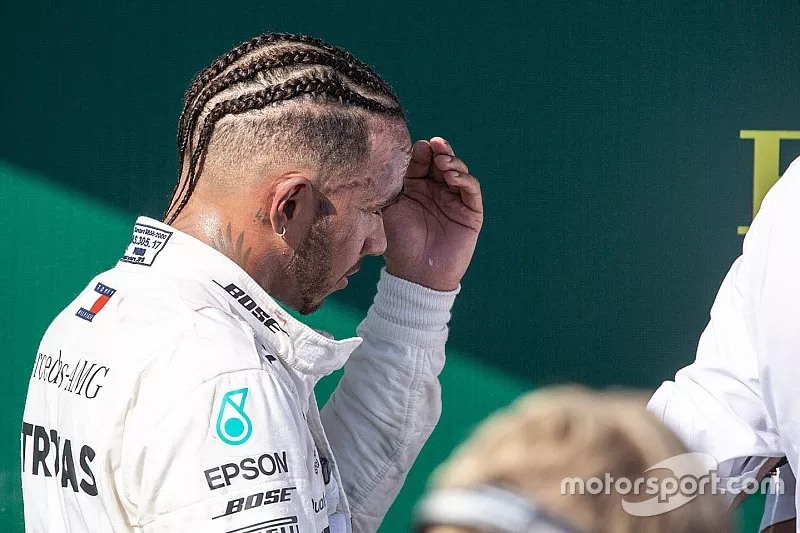 Lewis Hamilton, Mercedes-AMG F1 celebra su victoria en el GP de Hungr&iacute;a