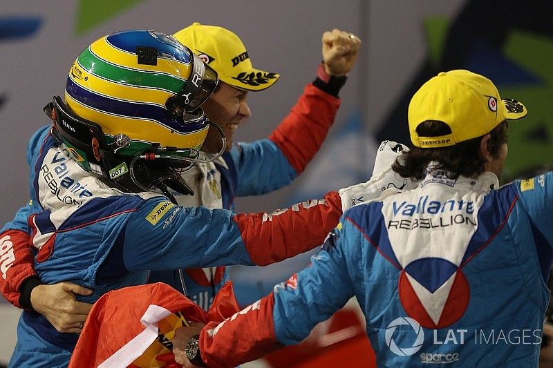 LMP2 first place #31 Vaillante Rebellion ORECA 07-Gibson: Julien Canal, Nicolas Prost, Bruno Senna