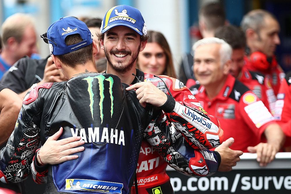 Fabio Quartararo, Yamaha Factory Racing Francesco Bagnaia, Ducati Team