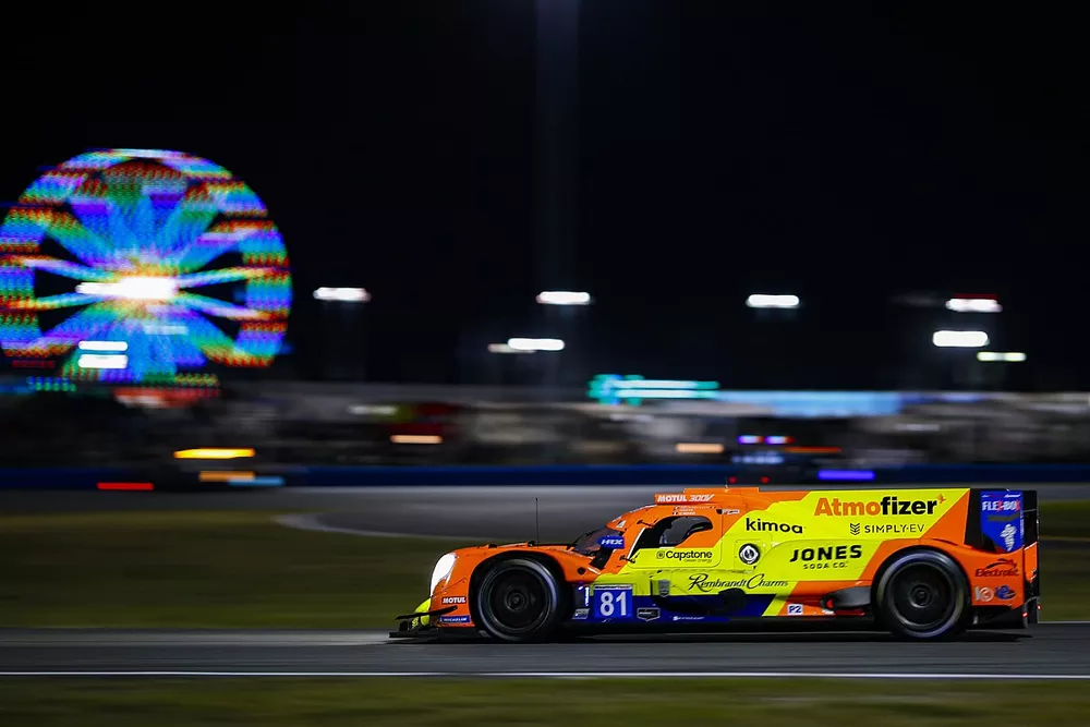#81 DragonSpeed USA Oreca LMP2 07: Patricio O'Ward, Eric Lux, Colton Herta, Devlin Defrancesco