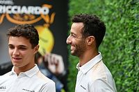 Norris explica por qu&eacute; su relaci&oacute;n con Ricciardo es m&aacute;s distante