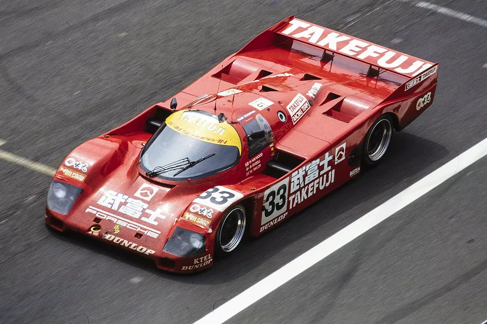 #33 Team Schuppan,  Omron Racing, Porsche 962 C: Hurley Haywood, Wayne Taylor, Rickard Rydell