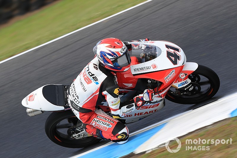 Moto3, Sepang, Libere 1: Atiratphuvapat brilla sull'umido, Bezzecchi terzo