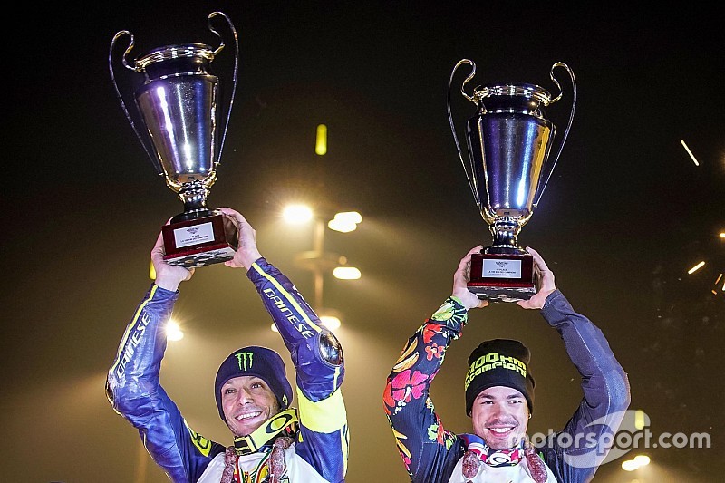 In beeld: Rossi en Morbidelli winnen '100 km del Campioni'