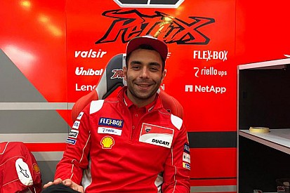 Petrucci ha una voglia matta di Rosso: oggi indossava già i colori ufficiali Ducati
