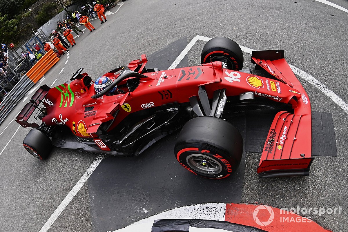 （日本未発売）F1 フェラーリ　シャルルルクレール.2021年モナコGP1:5 日本未発売）F1 フェラーリ シャルルルクレール.2021年モナコGP1:5
