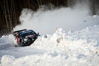 Japoński lider Rajdu Szwecji