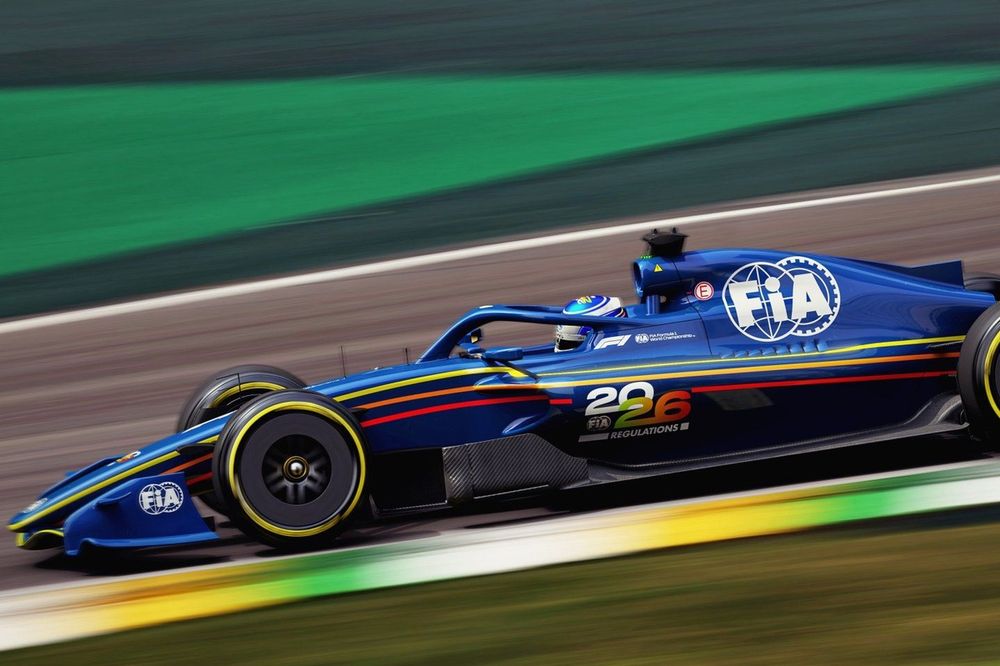 Concepto de coche de la Fórmula 1 de 2026