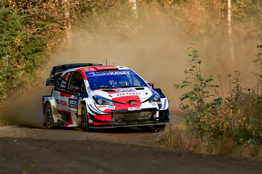 Elfyn Evans, Scott Martin, Toyota Gazoo Racing WRT Toyota Yaris WRC