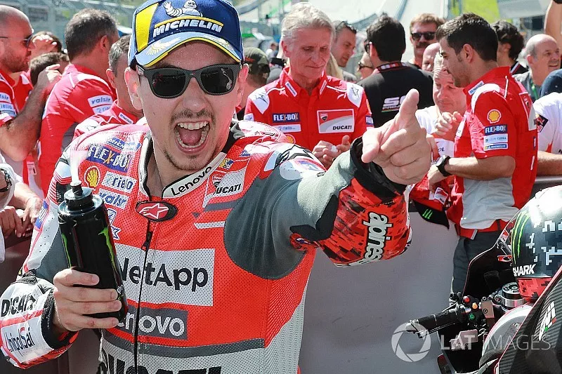 Ganador Jorge Lorenzo, Ducati Team