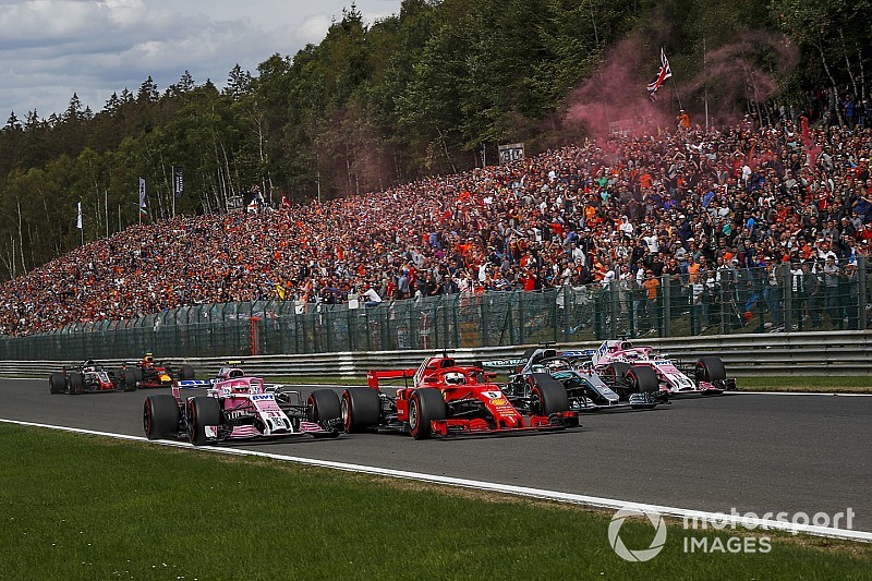 F1 Debrief: First corner mayhem, Vettel on top, Hamilton’s “tricks” jibe
