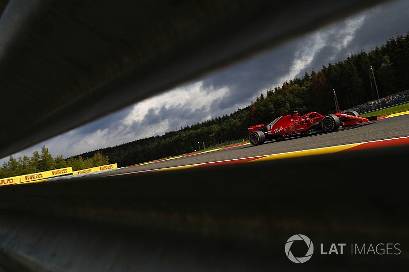 Räikkönen nyerte a második edzést a Belga Nagydíjon Hamilton előtt
