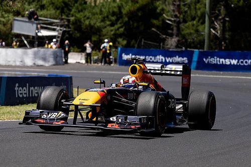 El Red Bull de F1 no logró el récord en Bathurst