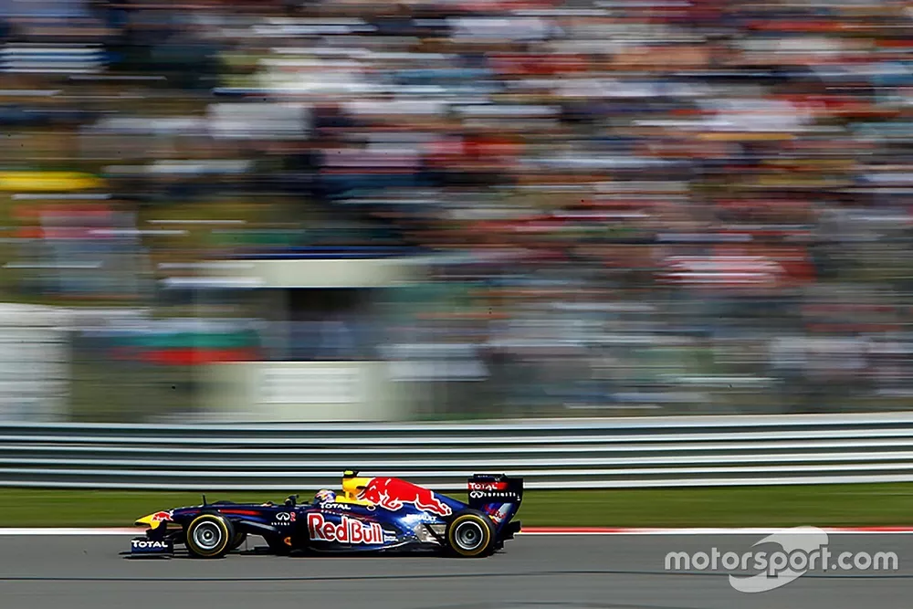 Red Bull Racing track action