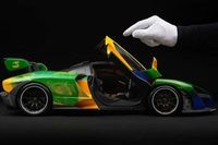 As&iacute; es el peque&ntilde;o McLaren Senna con la cara de Senna, por 21.385 d&oacute;lares