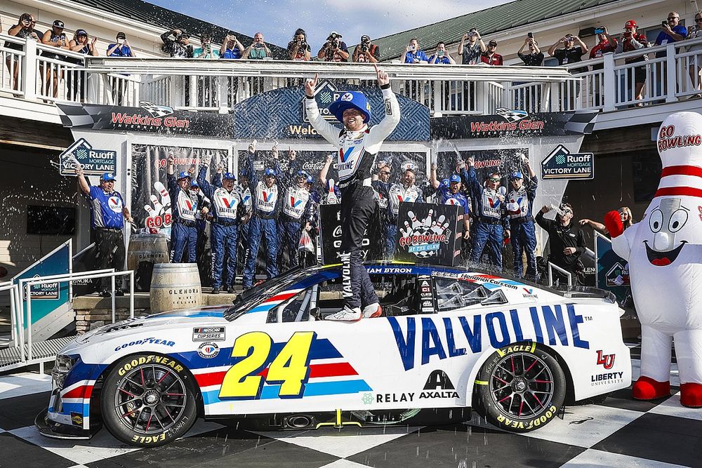 Ganador William Byron, Hendrick Motorsports, Chevrolet Camaro