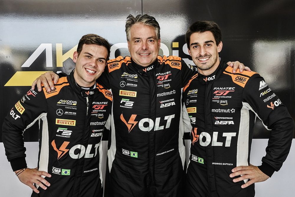 Bruno, Adalberto e Digo Baptista