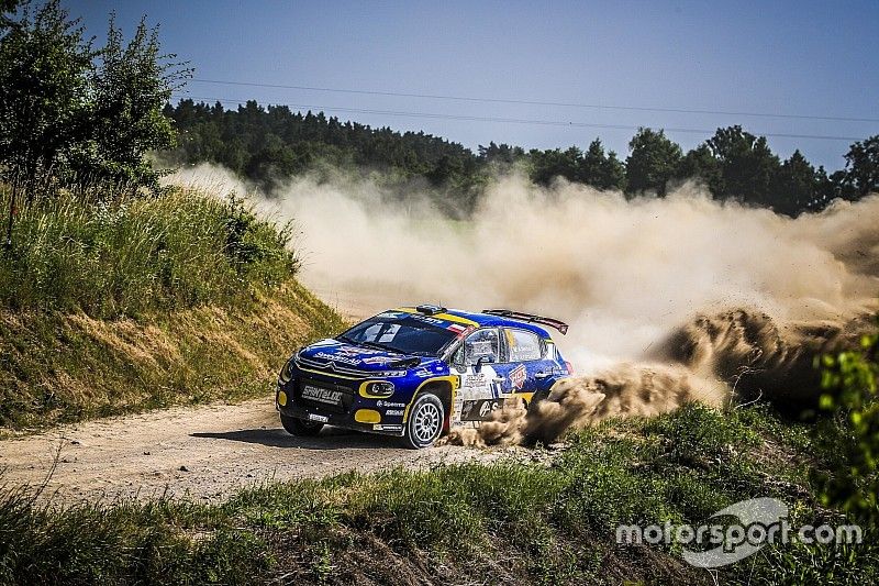 Mattias Adielsson, Andreas Johansson, Citroen C3 R5, FIA ERC, Rally Poland