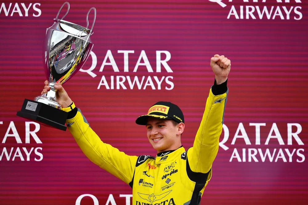 Podio: Vincitore della gara Leonardo Fornaroli, Invicta Racing
