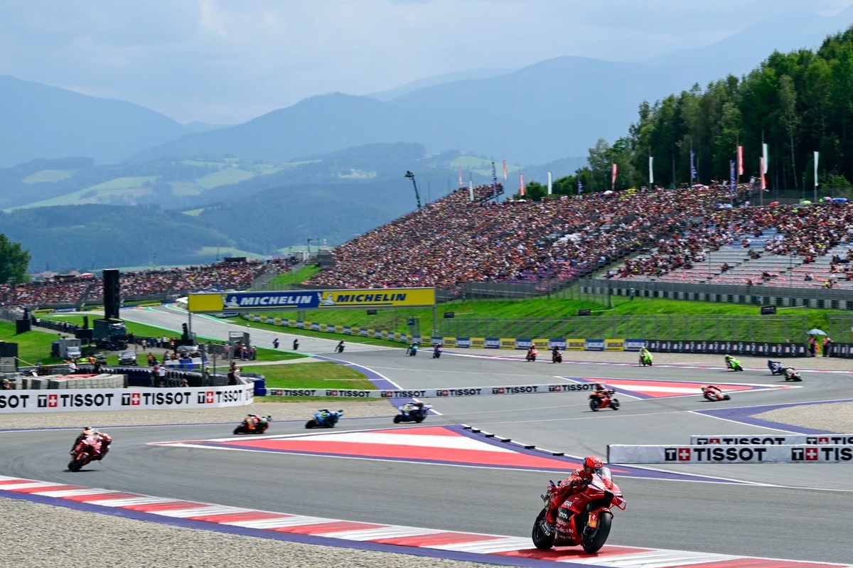 Tous les résultats et classements du GP d'Autriche MotoGP 2025