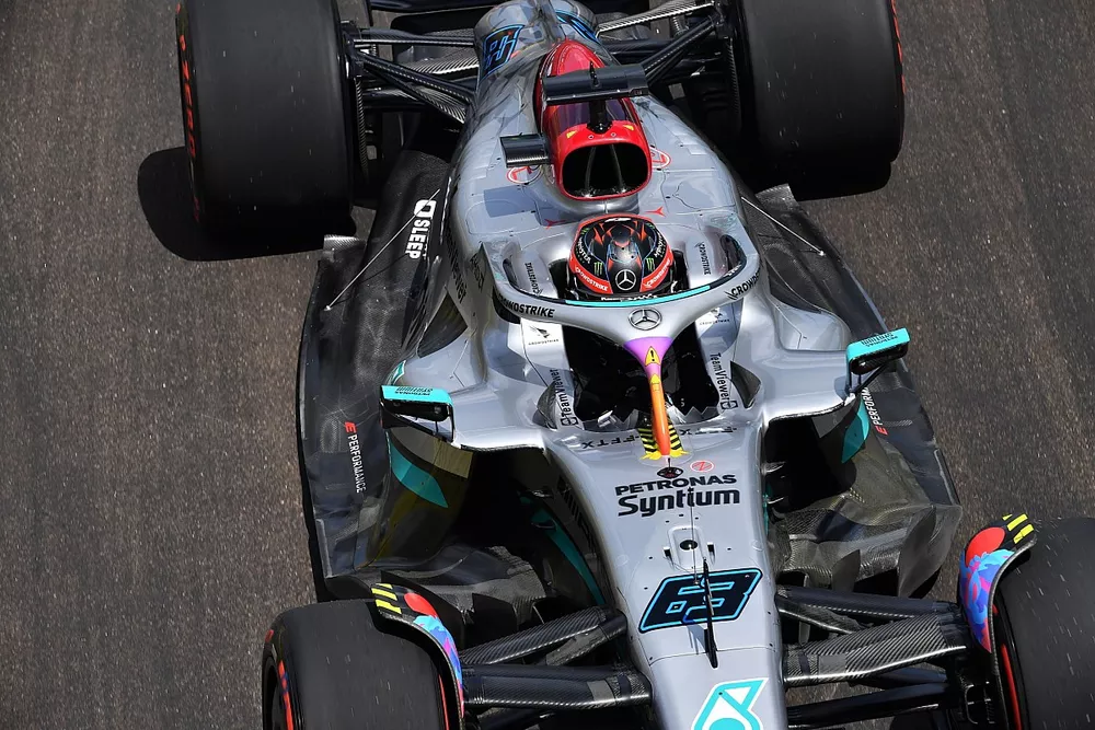 George Russell, Mercedes W13 