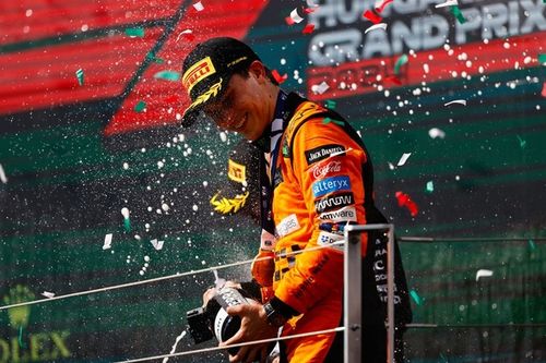 Piastri revela que ganó el GP de Hungría de F1 con una costilla rota