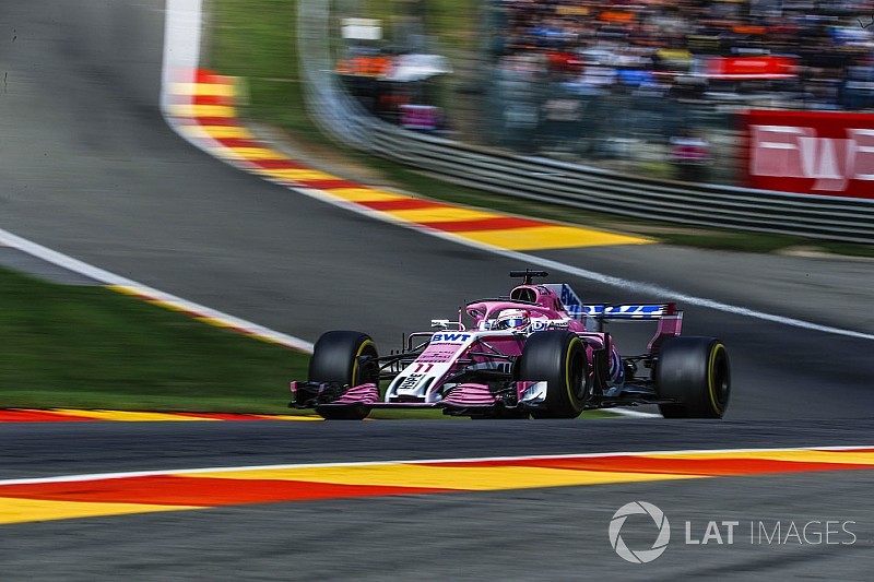 Pérez pide moderación tras el éxito de Racing Point Force India en Bélgica