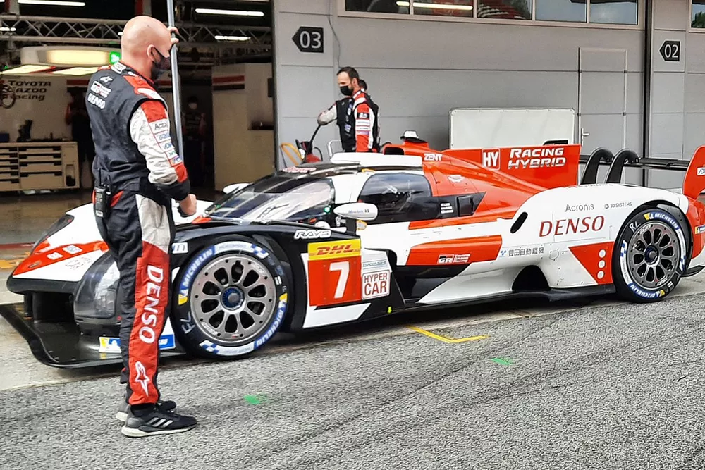 Toyota GR010Hybrid testing 