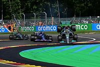 VIDEOS: los accidentes de Hamilton, Alonso, Latifi y Bottas en Spa