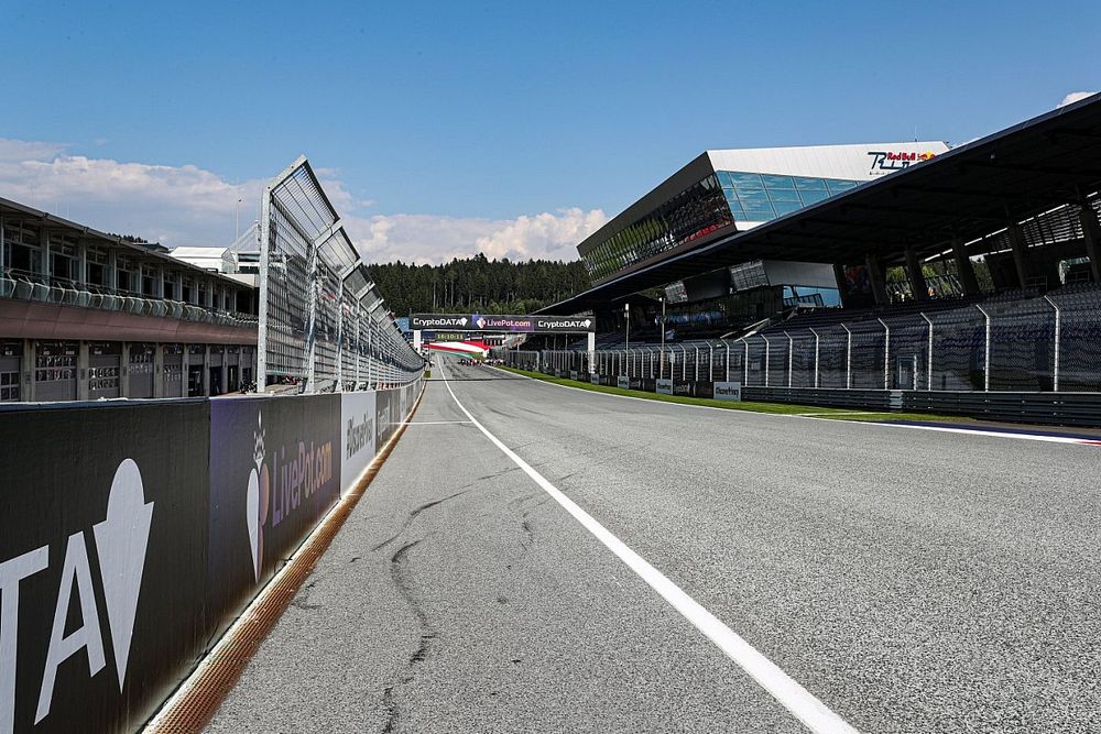 Aspectos del circuito Red Bull Ring