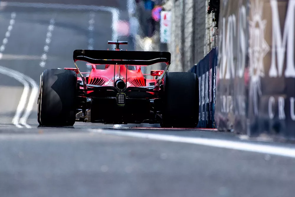 Ferrari SF-23 en acci&oacute;n
