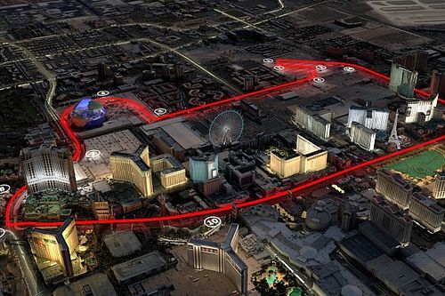 Un video 360 grados para conocer el circuito de F1 de Las Vegas